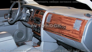 Накладки на торпеду Dodge Durango 2004-UP полный набор - Автоаксессуары и тюнинг
