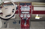 Накладки на торпеду Jeep Compas 2007-2008 Автоматическая коробка передач, без навигации, ручной Window Controls