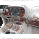 Накладки на торпеду Lincoln Navigator 1997-UP Bucket seats, Rear подстаканники, 1 Pc. ID:31857qw