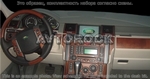 Накладки на торпеду Land Rover Range Rover Sport 2005-2009 полный набор