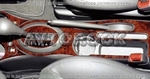Накладки на торпеду Chrysler PT Cruiser/круизер 2001-2005 полный набор, без Power Mirrors, АКПП, 24 элементов.