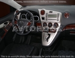 Накладки на торпеду Toyota Matrix 2009-UP полный набор, Автоматическая коробка передач