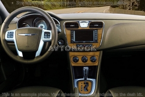 Накладки на торпеду Chrysler 200 2011-UP Полный набор. - Автоаксессуары и тюнинг