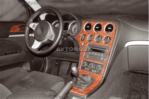 Накладки на торпеду Alfa Romeo 159 2005-2011 полный набор. - Автоаксессуары и тюнинг
