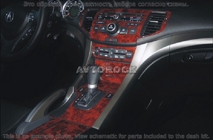 Накладки на торпеду Acura TSX 2009-UP полный набор, с навигацией ID:30531qw - Автоаксессуары и тюнинг