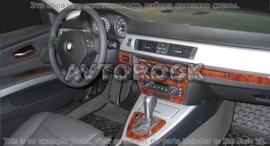 Накладки на торпеду BMW (бмв) 3 2005-UP 4 двери седан, с навигацией система - Автоаксессуары и тюнинг