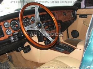 Накладки на торпеду Jaguar XJS 1982-1992 полный набор, Автоматическая коробка передач, Shifter Type 1 - Автоаксессуары и тюнинг