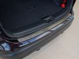 Alu-Frost Накладка на задний бампер прямая матовая серия ORIGINAL, нерж. сталь (5D) VW Golf VII 13-