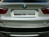 Alu-Frost Накладка на задний бампер с силиконом, нерж. сталь BMW X3 10-/14-