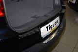 Alu-Frost Накладка на задний бампер с силиконом, нерж. сталь VW Tiguan 08-/11-