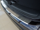 Alu-Frost Накладка на задний бампер с загибом матовая серия ORIGINAL, нерж. сталь (4D) VW Polo 10-