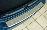 Alu-Frost Накладка на задний бампер с загибом, зеркальная (5D) FORD Focus 11-/15-