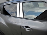 Alu-Frost Накладки на внешние стойки дверей, 4 части, алюминий (4D) TOYOTA (тойота) Corolla/Королла 13-
