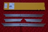 Alu-Frost Накладки на внутренние пороги с надписью, нерж. сталь, 4 шт. NISSAN X-Trail 07-/11-