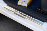 Alu-Frost Накладки на внутренние пороги с надписью, нерж. сталь, 4 шт. VW Tiguan 08-/11-
