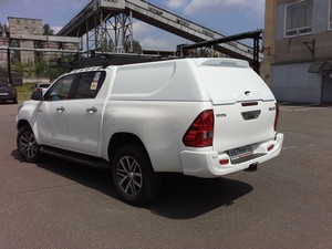 АВС-Дизайн Крышка кузова, цвет - белый (двойная кабина, 1 дверь) TOYOTA (тойота) Hilux 15- - Автоаксессуары и тюнинг