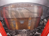 АВС-Дизайн Защита картера двигателя и кпп, алюминий (V-все) усиленная KIA Sorento Prime 15-