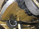 АВС-Дизайн Защита картера + КПП, из 2-х частей, алюминий (V-1,8) задний привод BMW X1 12-