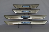 JMT Накладки на дверные пороги с логотипом и LED подсветкой, нерж. TOYOTA (тойота) Camry/Камри 06-/09-