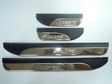 JMT Накладки на дверные пороги с логотипом, нерж., OEM Stile HONDA Accord 13-