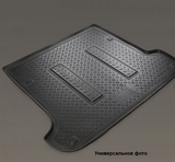 Norplast Коврик багажника (полиуретан), чёрный AUDI Q7 06-/09-