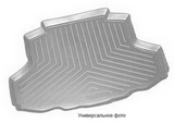 Norplast Коврик багажника (полиуретан), серый.  HB PEUGEOT 207 06-