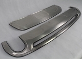 OEM-Tuning Комплект накладок на передний и задний бампер, нерж. сталь. (для S-Line) AUDI Q7 09-14