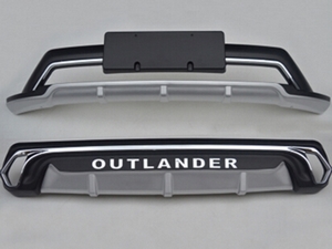 OEM-Tuning Комплект накладок переднего и заднего бамперов MITSUBISHI (митсубиси) Outlander/оутлендер 15- ID:12698qw - Автоаксессуары и тюнинг