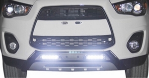 OEM-Tuning Накладка на передний бампер с LED подсветкой MITSUBISHI (митсубиси) ASX 13- - Автоаксессуары и тюнинг