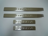 Omsa_Line Накладки на дверные пороги, нерж, 4 части TOYOTA (тойота) Corolla/Королла 13-