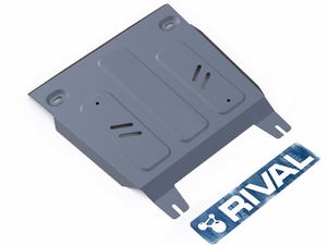 Rival Защита раздатки, алюминий (V - 2.4, 2.8, 4WD) TOYOTA (тойота) Hilux 15- - Автоаксессуары и тюнинг
