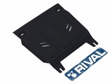 Rival Защита раздатки, сталь (V - 2.4, 2.8, 4WD ) TOYOTA (тойота) Hilux 15-