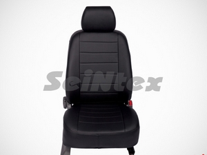 Seintex Чехлы на сиденья (экокожа) , цвет - чёрный CHEVROLET (шевроле) Aveo/авео 12-15 - Автоаксессуары и тюнинг