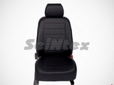 Seintex Чехлы на сиденья (экокожа), цвет - чёрный TOYOTA Corolla 13-15