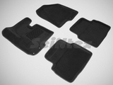 Seintex Коврики салона текстильные 3D, чёрные KIA/HYUNDAI Sportage/ix35 10-/14-