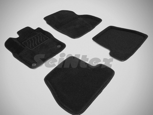 Seintex Коврики салона текстильные 3D, чёрные (МКПП) FORD (форд) Focus/фокус 11-15 - Автоаксессуары и тюнинг