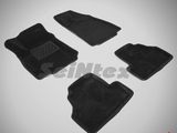 Seintex Коврики салона текстильные 3D, чёрные OPEL Mokka 12-15