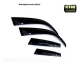 SIM Дефлекторы боковых окон, темные, 4 части VW Jetta/джетта VI 11-