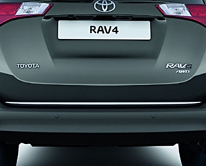 Toyota Хромированная отделка двери багажника TOYOTA (тойота) RAV4/рав 4 13- - Автоаксессуары и тюнинг