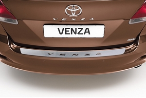 Toyota Накладка на наруж. порог багажника с рисунком TOYOTA (тойота) Venza/Венза 12- - Автоаксессуары и тюнинг