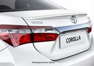 Toyota Спойлер крышки багажника. Цвет: 040 (белый) TOYOTA (тойота) Corolla/Королла 13- - Автоаксессуары и тюнинг