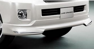 Toyota Спойлер на передний бампер. Цвет: белый TOYOTA (тойота) Land Cruiser/круизер/ленд крузер J200 12- - Автоаксессуары и тюнинг