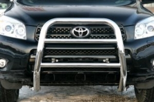 Toyota Защита передняя мини 60 мм высокая TOYOTA (тойота) RAV4/рав 4 06-09 - Автоаксессуары и тюнинг
