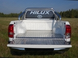 ТСС Защитный алюминиевый вкладыш в кузов автомобиля (борт) TOYOTA (тойота) Hilux 15-