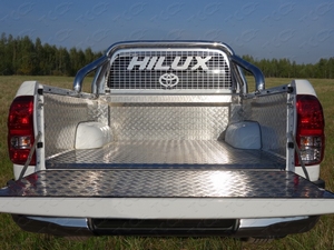 ТСС Защитный алюминиевый вкладыш в кузов автомобиля (комплект) TOYOTA (тойота) Hilux 15- - Автоаксессуары и тюнинг