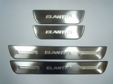 JMT Накладки на дверные пороги с логотипом, нерж. HYUNDAI Elantra 11-