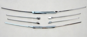 OEM-Tuning Комплект накладок на штатную решетку (отдельно) KIA (киа) Sportage/Спортаж 10-13 - Автоаксессуары и тюнинг