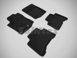 Seintex Коврики салона текстильные 3D, чёрные TOYOTA (тойота) Land Cruiser/круизер/ленд крузер J150 09-12