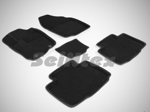 Seintex Коврики салона текстильные 3D, чёрные TOYOTA (тойота) RAV4/рав 4 13-/15- - Автоаксессуары и тюнинг