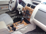 Накладки на торпеду Ford Escape 2007-2009 полный набор